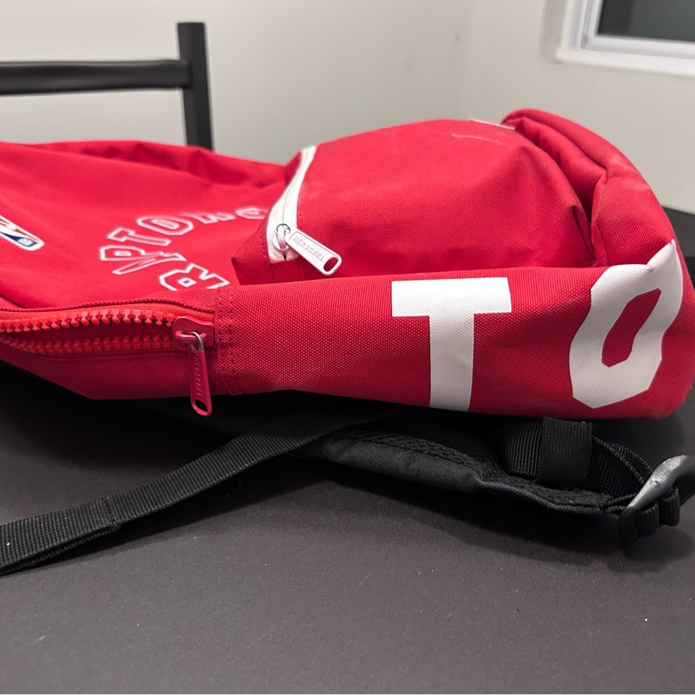 Red Herschel Raptors Backpack - Picture 8 of 8